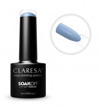 CLARESA SoakOFF UV/LED Gel - Blue 701, 5 ml